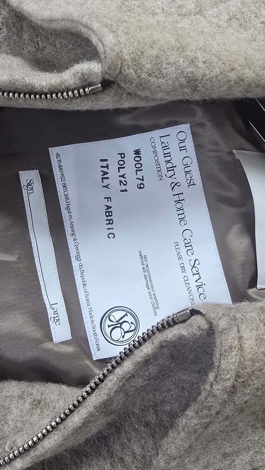 Yiyae 이예 울자켓 L 상품이미지3