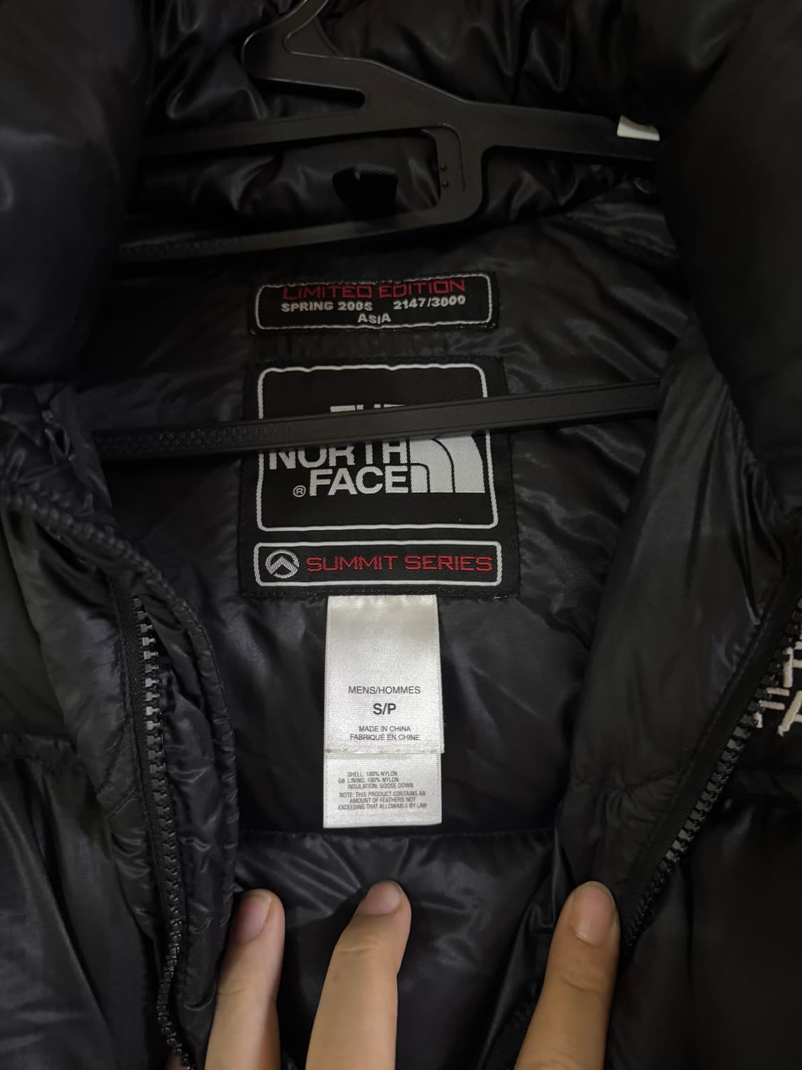 노스페이스 900 LTD 패딩 블랙 S 상품이미지5