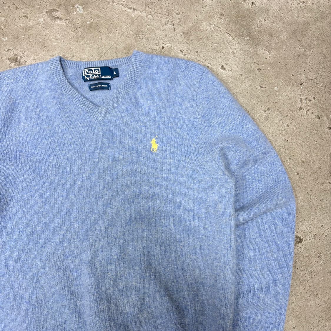 폴로 브이넥 니트[2358] 상품이미지3