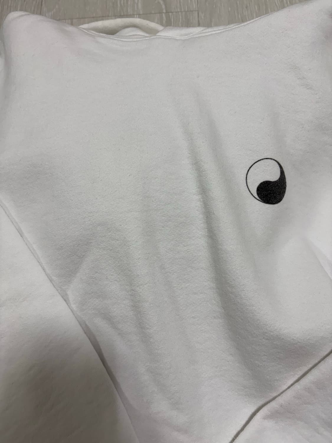 스투시 아워레가시 음양 후드티 화이트 S 상품이미지3