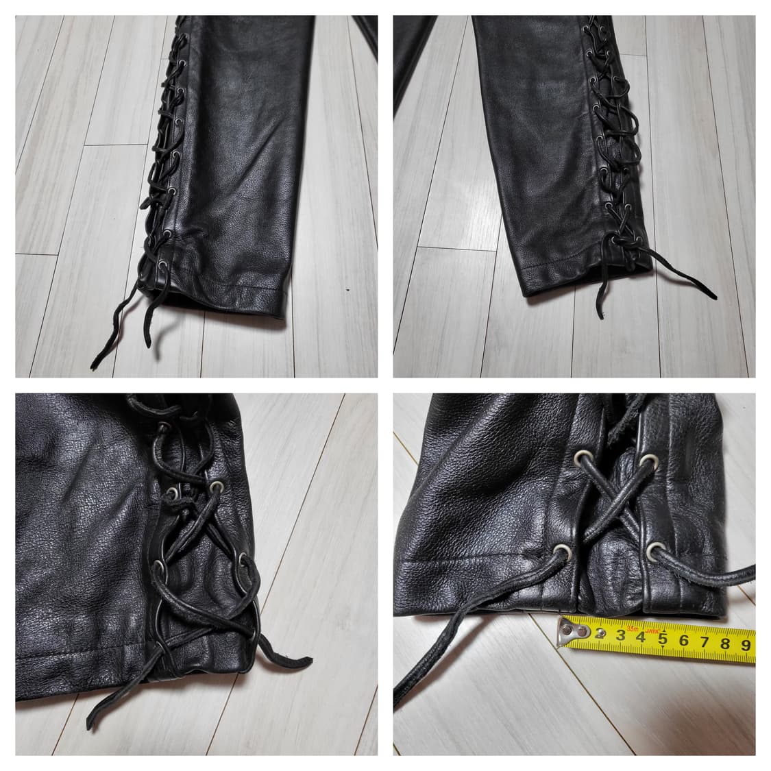 (32) 할리데이비슨 가죽바지 레더팬츠 웨스턴바지 바이크바지 상품이미지9