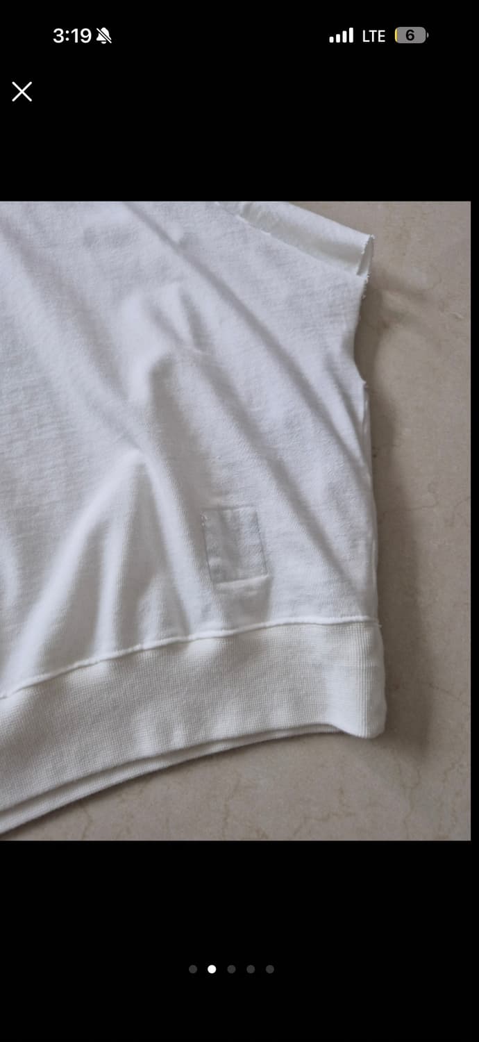 릭오웬스 크롭 스웻셔츠 S 상품이미지2