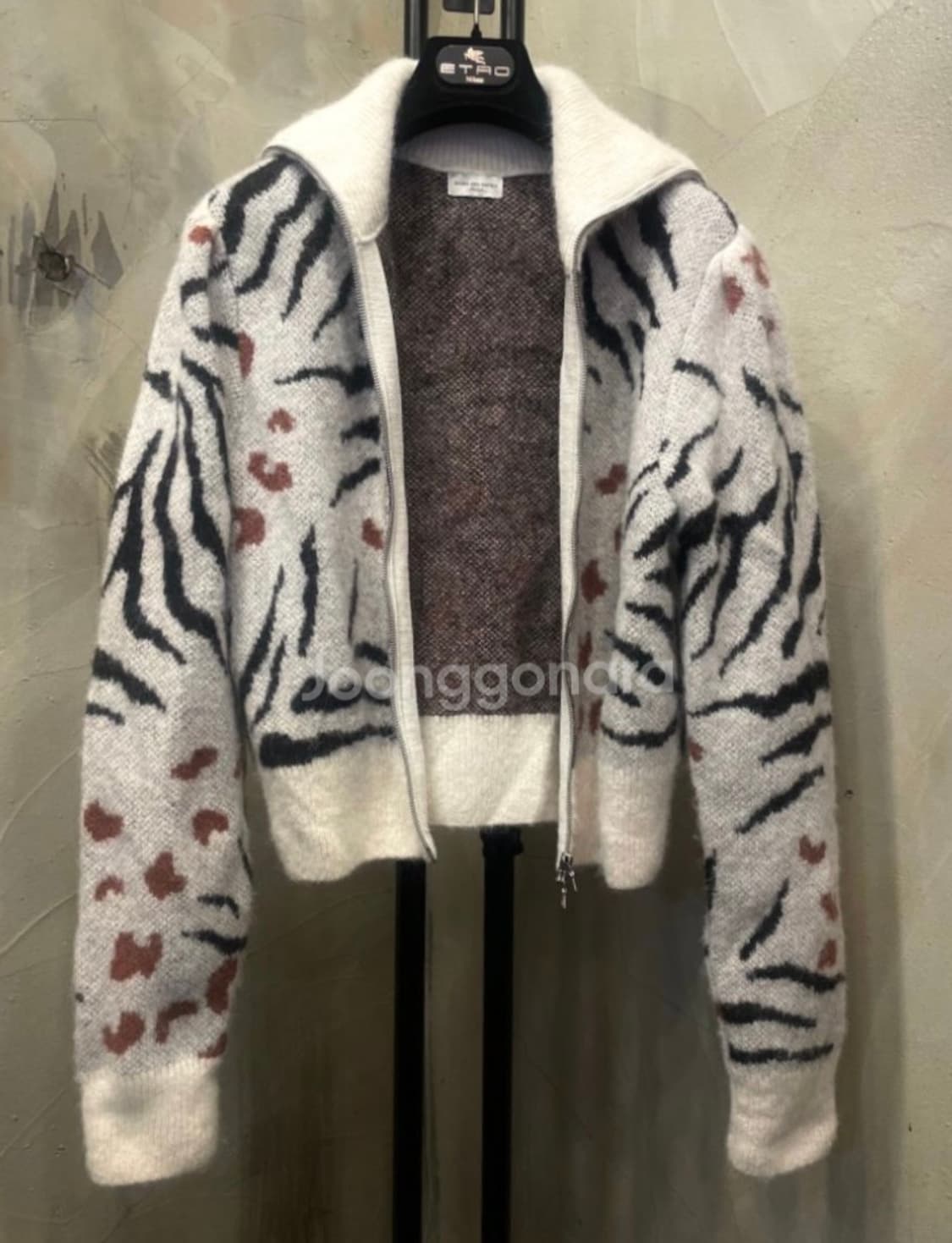 드리스반 노튼 알파카 크롭 점퍼 55~66 상품이미지7