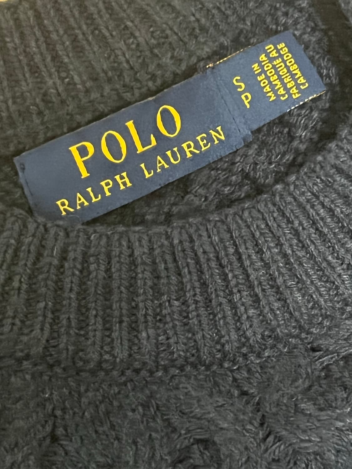 폴로 꽈베기 니트 상품이미지3