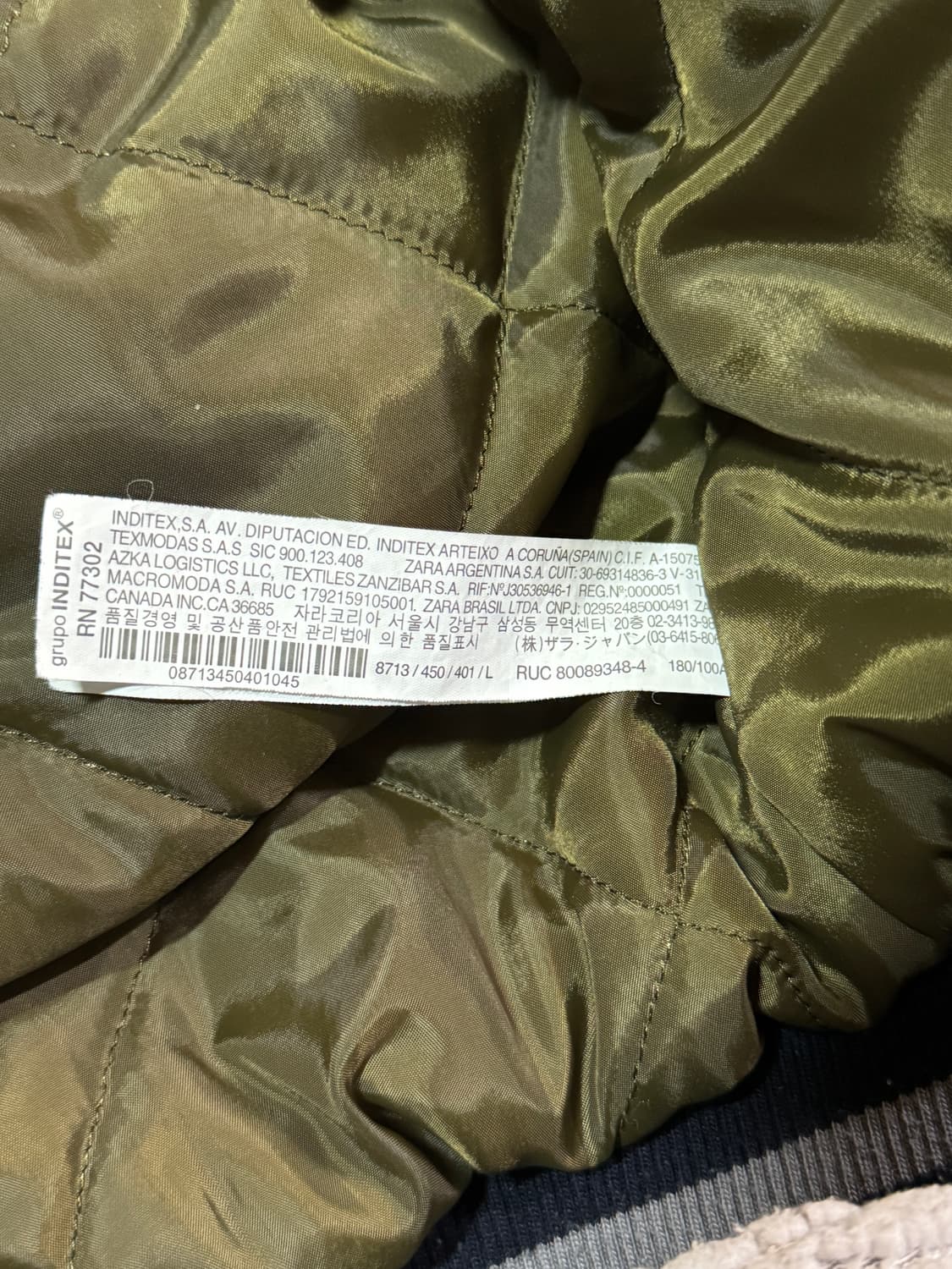 코듀로이 수베니어 자켓 L 상품이미지7