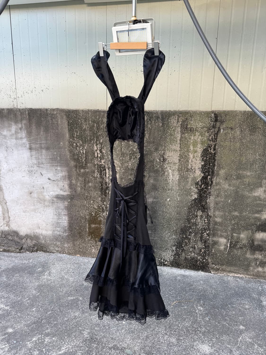 래빗 이어 원피스 펑크 고딕 고스 로리 갸루 상품이미지1