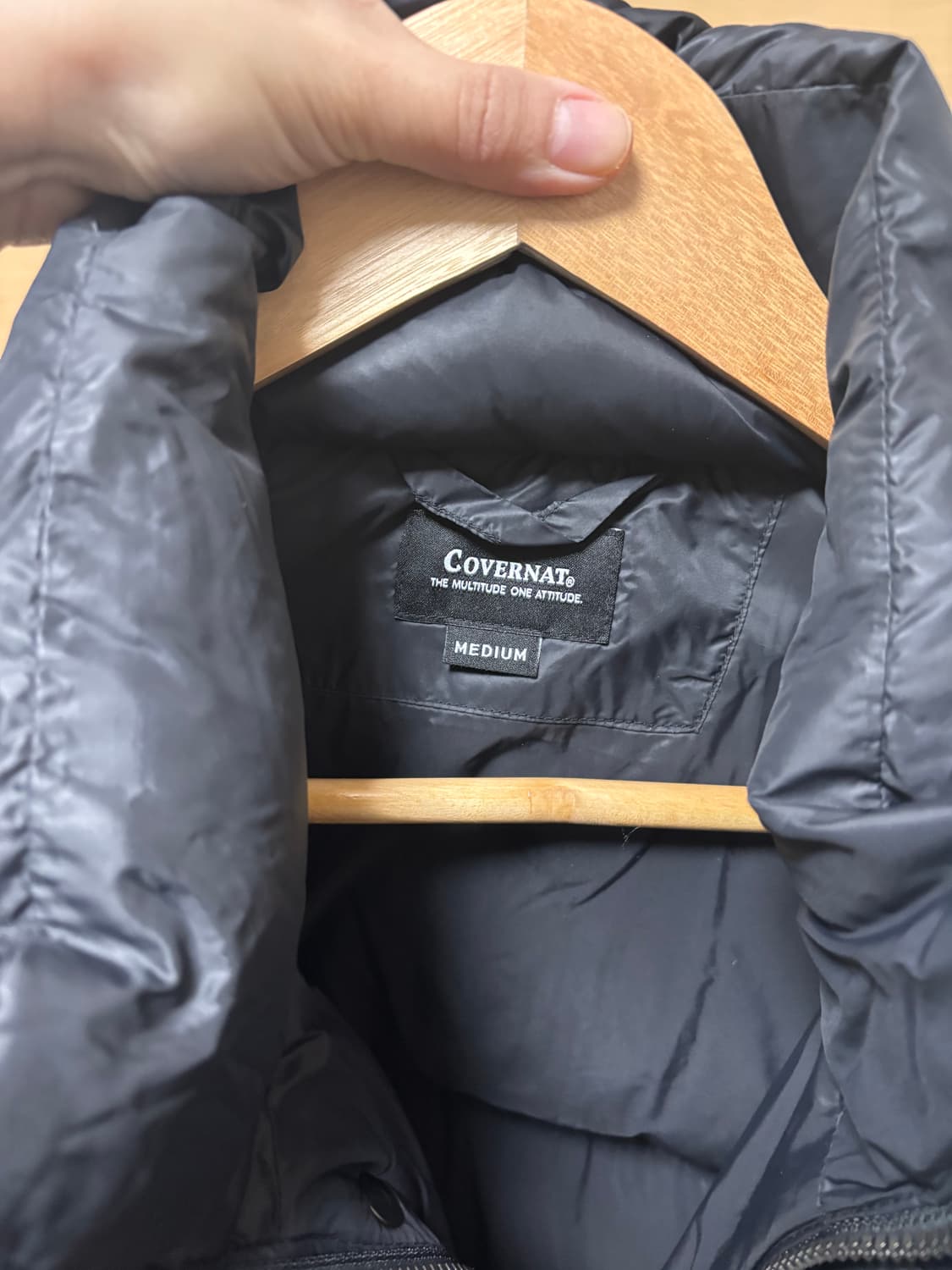 커버낫 프리미엄 헝가리 구스 다운 007 숏푸퍼 상품이미지4