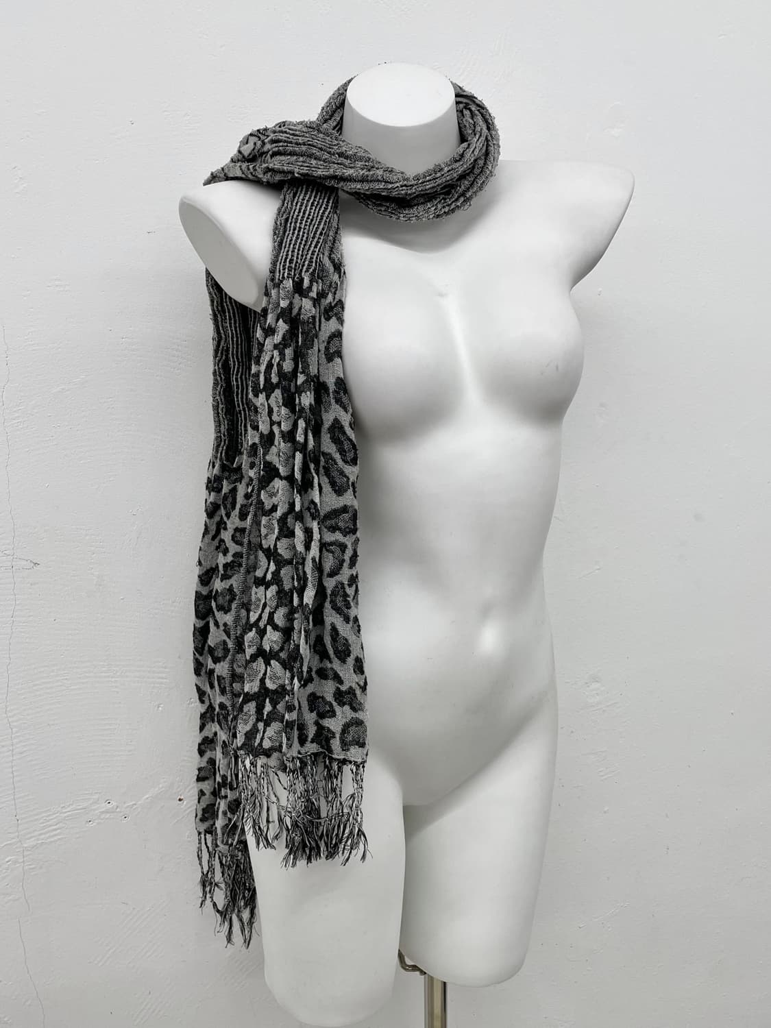 펑크 레오파드 수술 머플러  상품이미지3