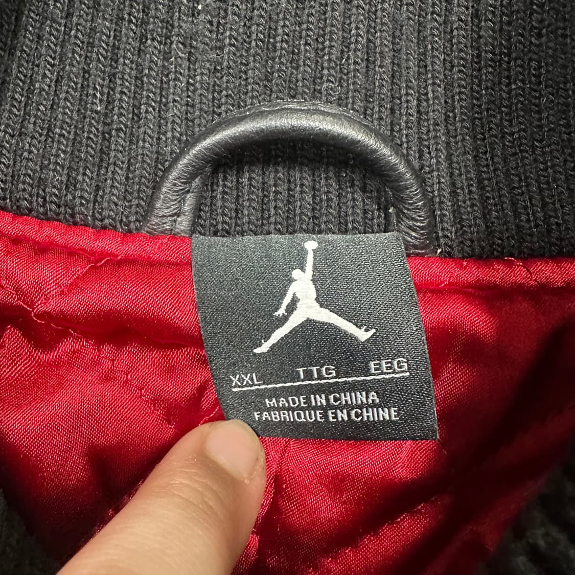 ✨ (바배) 나이키 조던 바시티 소가죽 스타디움 야구 점퍼 자켓  상품이미지4