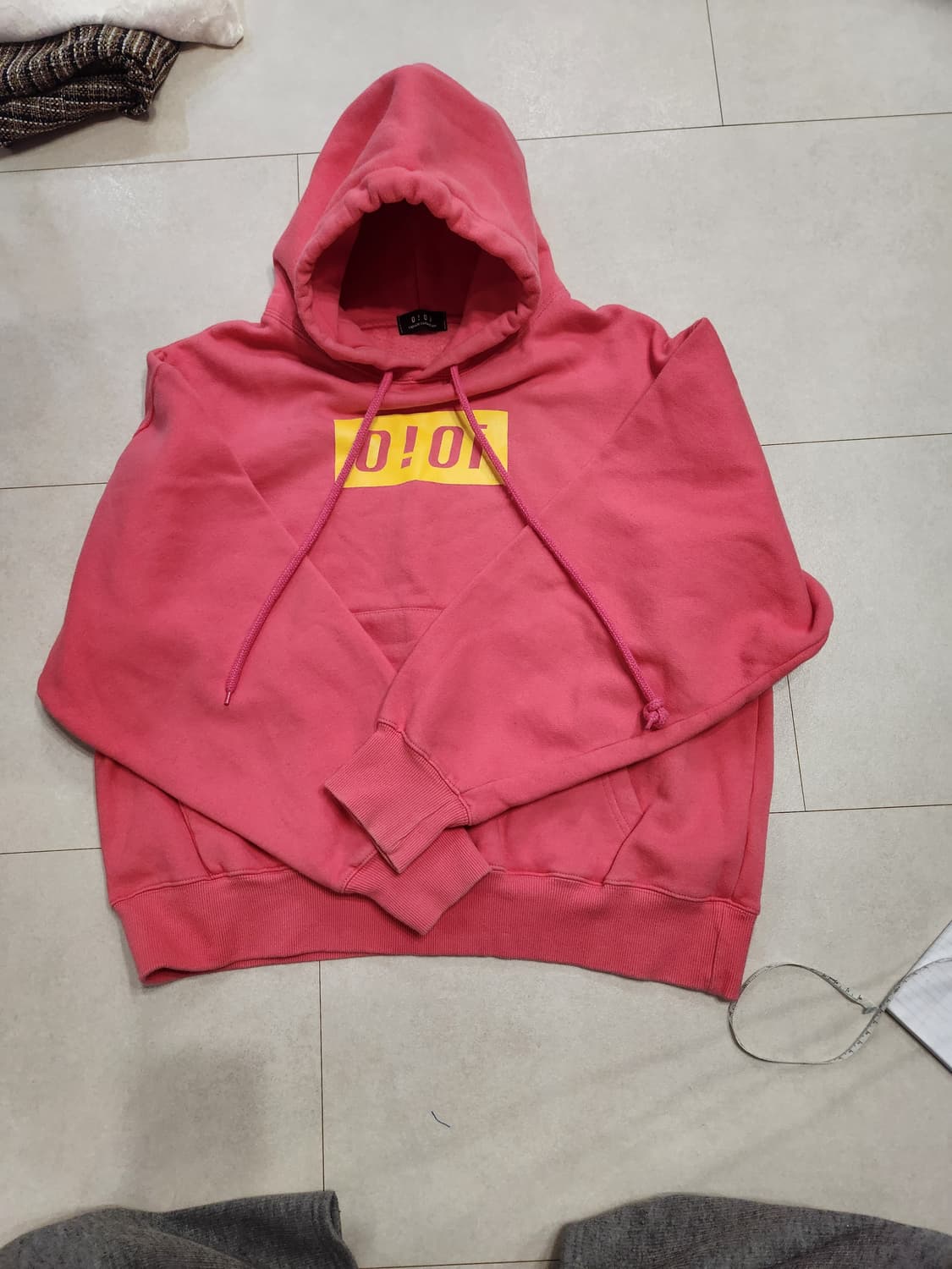 오아이오아이 기모 후드맨투맨 상품이미지3