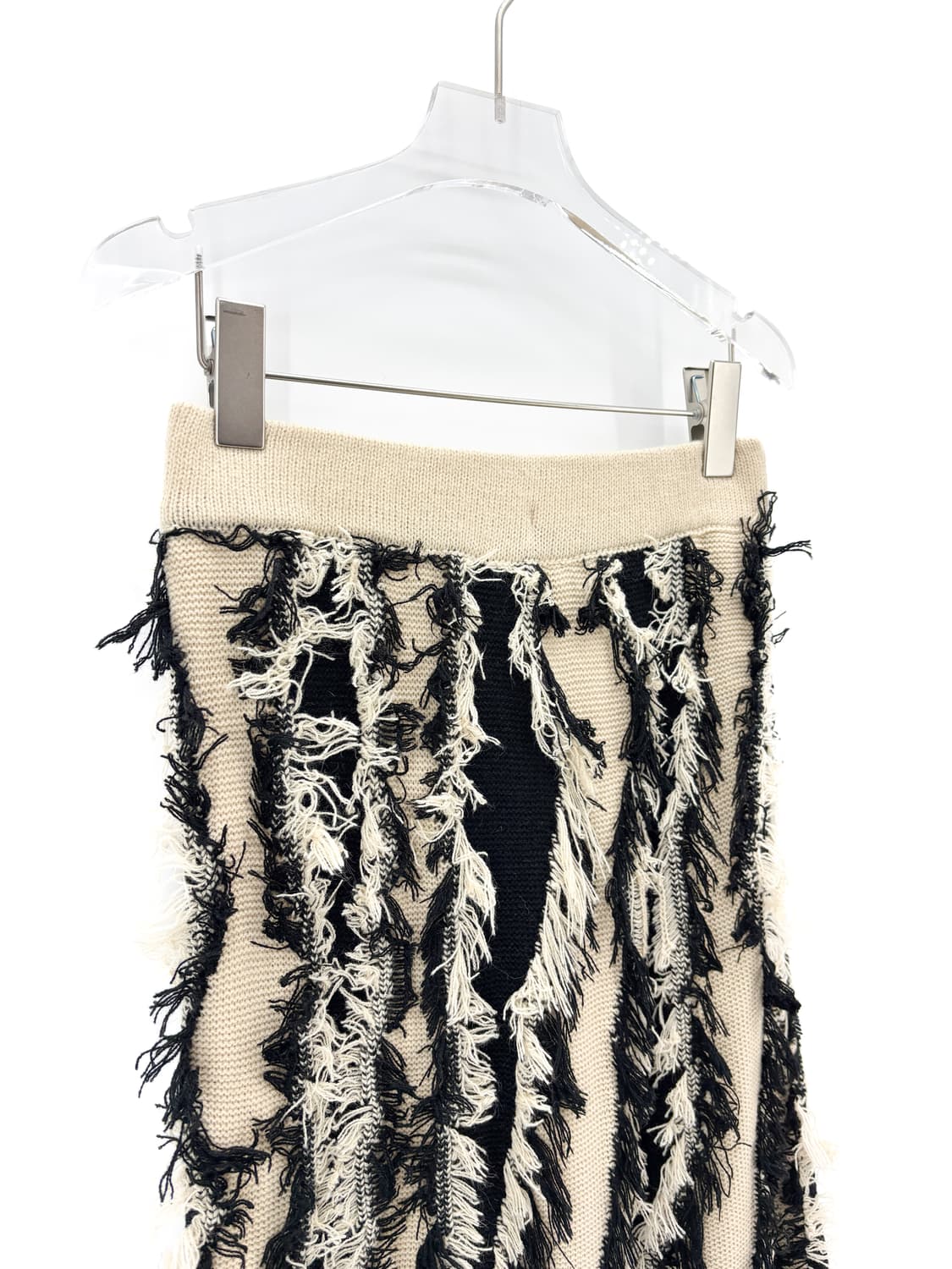 빈티지 프린지 니트 스커트 상품이미지6