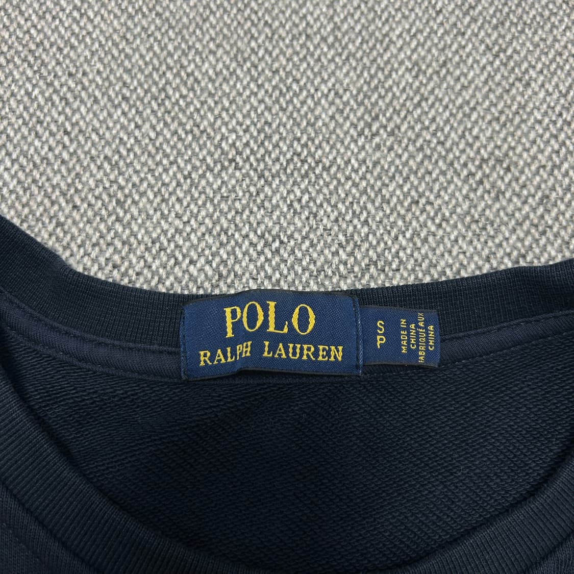 폴로 네이비 마티니베어 맨투맨(S) 상품이미지2