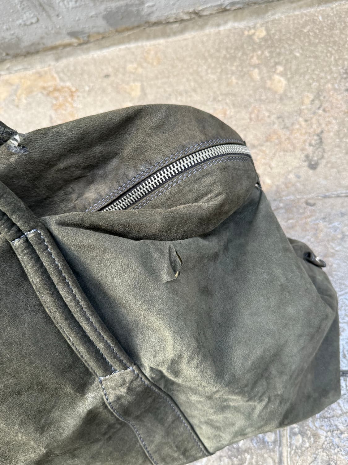 마틴 마르지엘라 아카이브 빈티지 레더 보스턴 백 상품이미지9