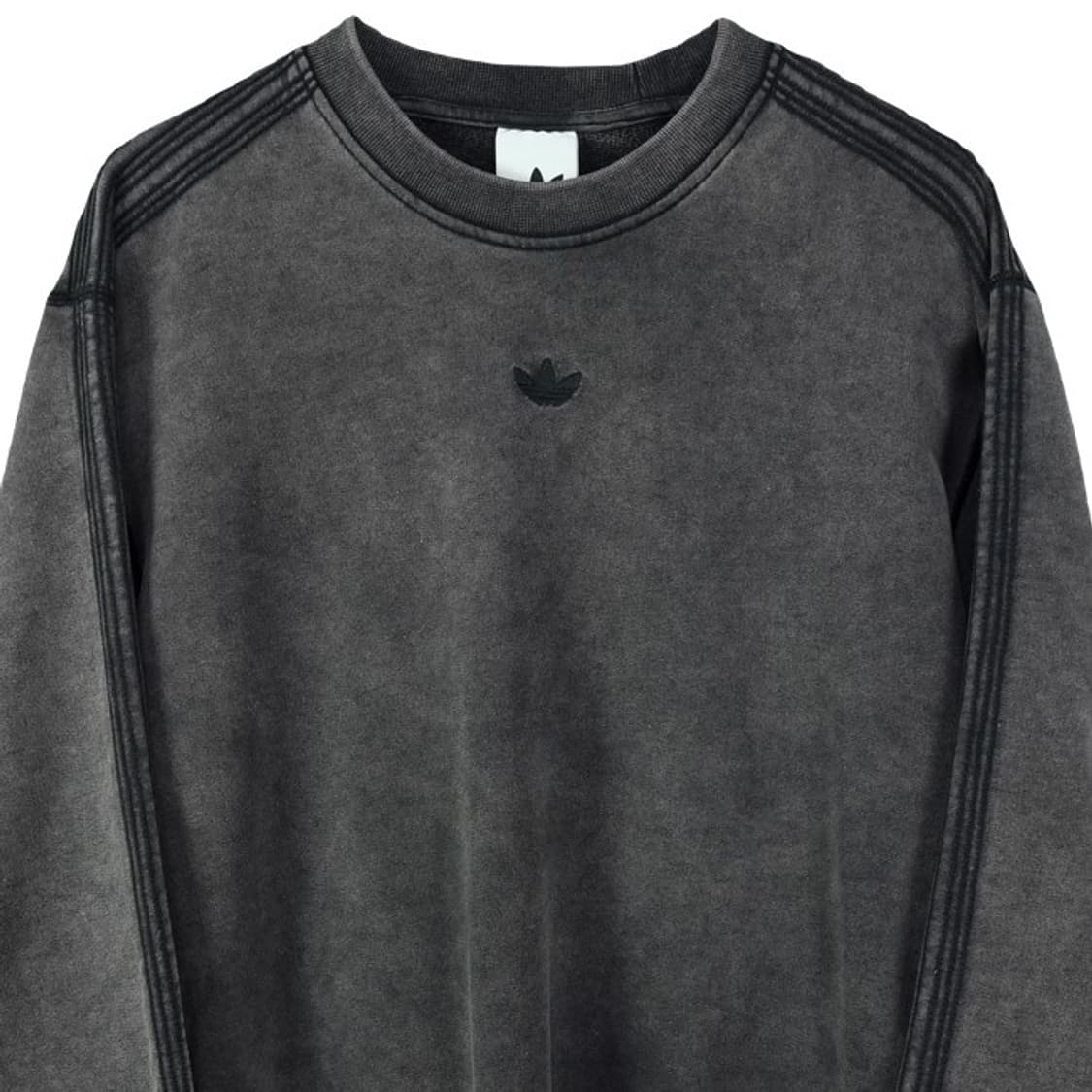 [아디다스] 로고 자수 삼선 빈티지 워시드 오버핏 맨투맨 M19513 상품이미지4