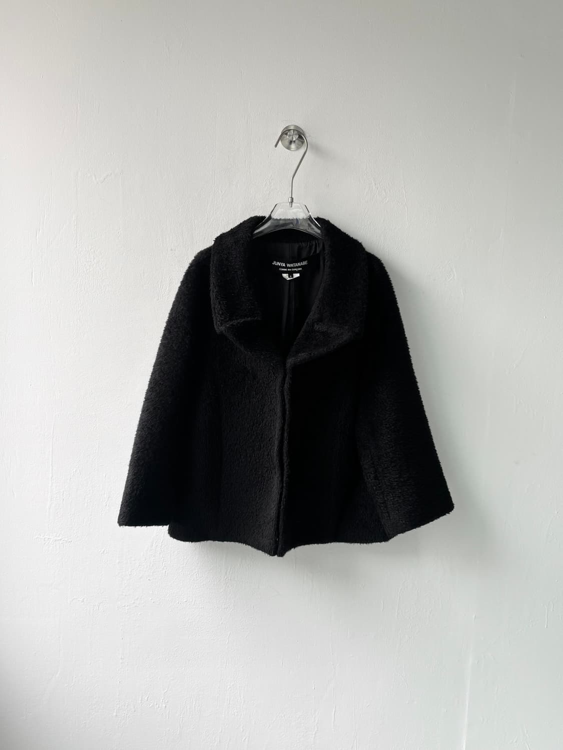 준야와타나베 알파카 울 하프 코트 상품이미지5