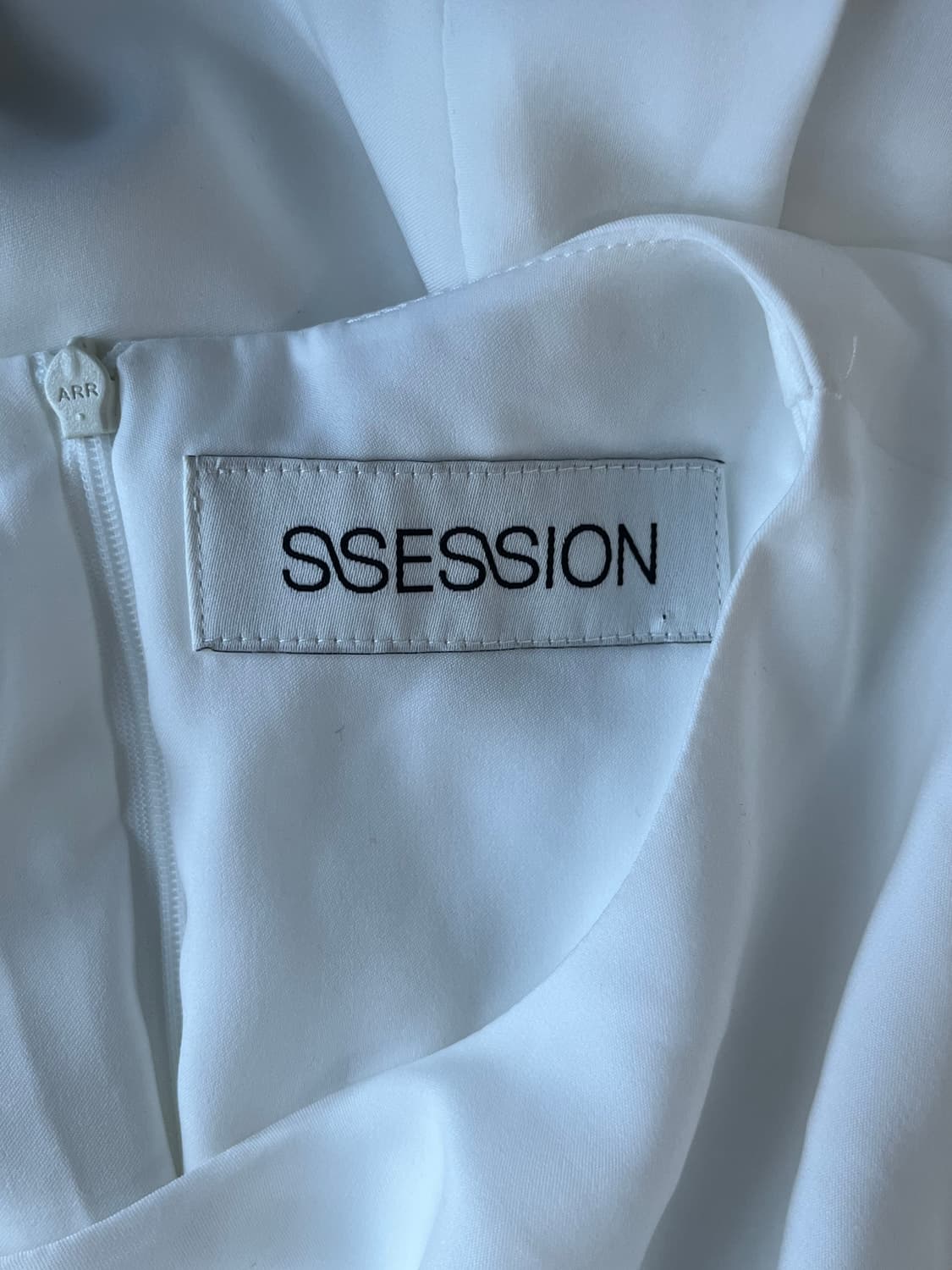 SSESSION 화이트 롱 원피스 상품이미지5