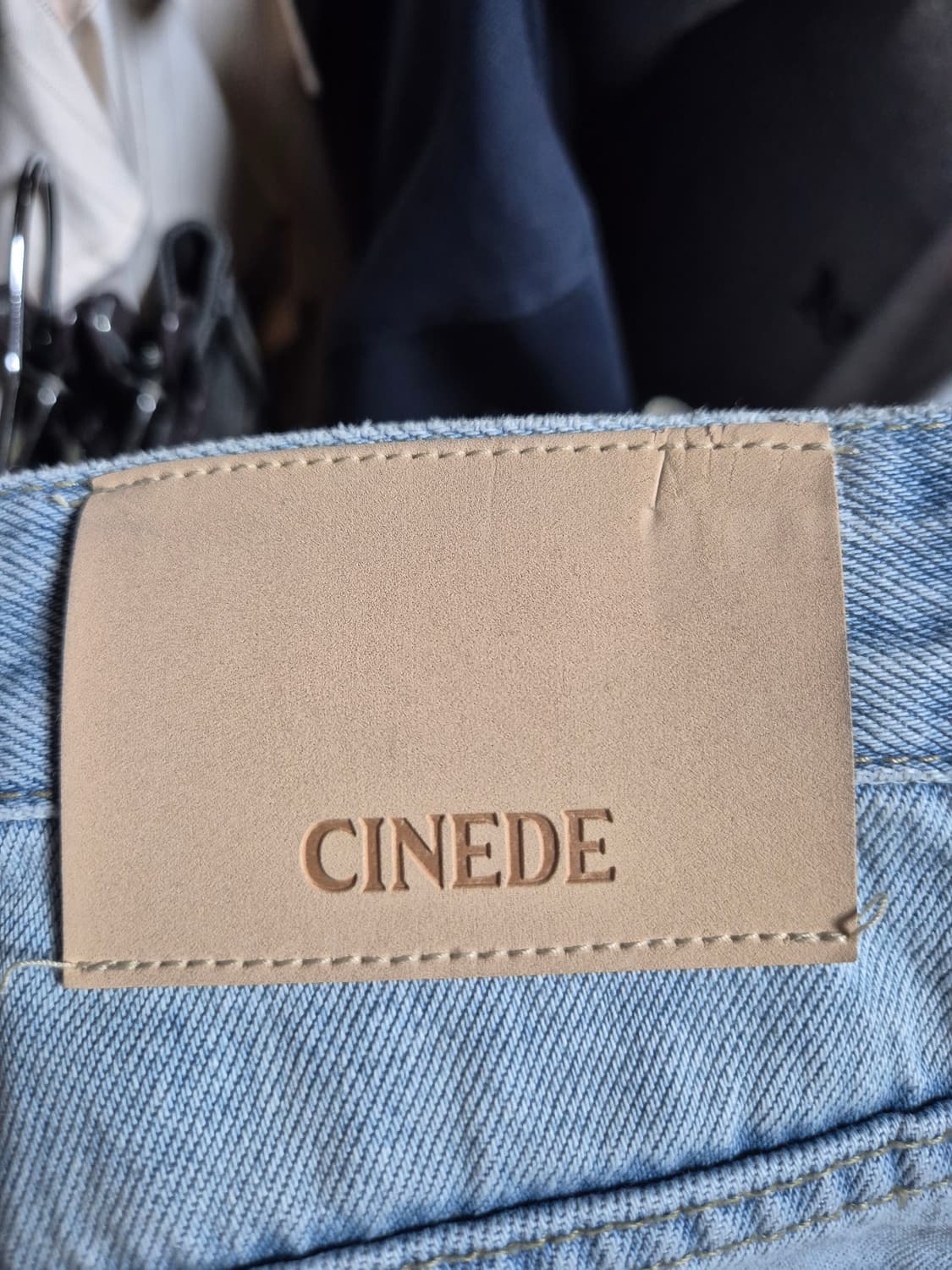 씨네드 세미와이드 스트레이트 데님 상품이미지6