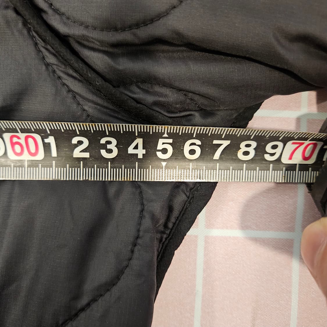 파르티멘토 퀼팅 봄버 자켓 M 실측 100 상품이미지8