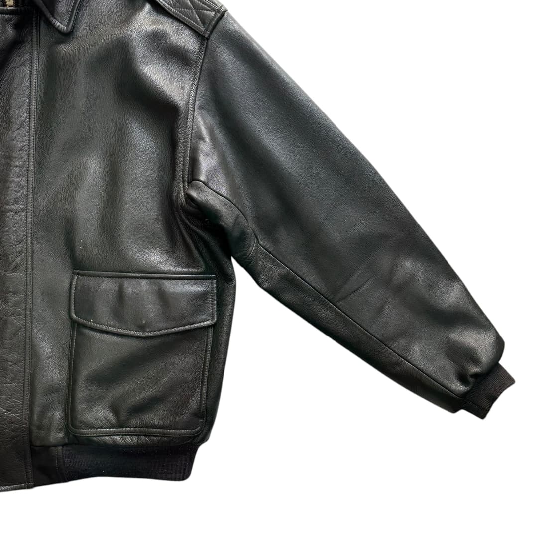 [105] 엘엘빈 A2 봄버 레더 자켓 상품이미지6