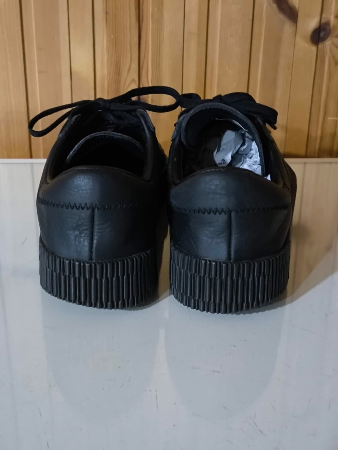 240mm 아디다스 삼바로즈 블랙 플랫폼 스니커즈 상품이미지8