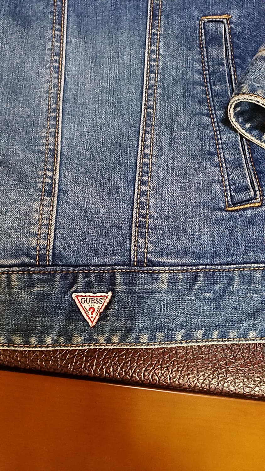 게스 스판청자켓 100 가슴57 기장69 상품이미지3