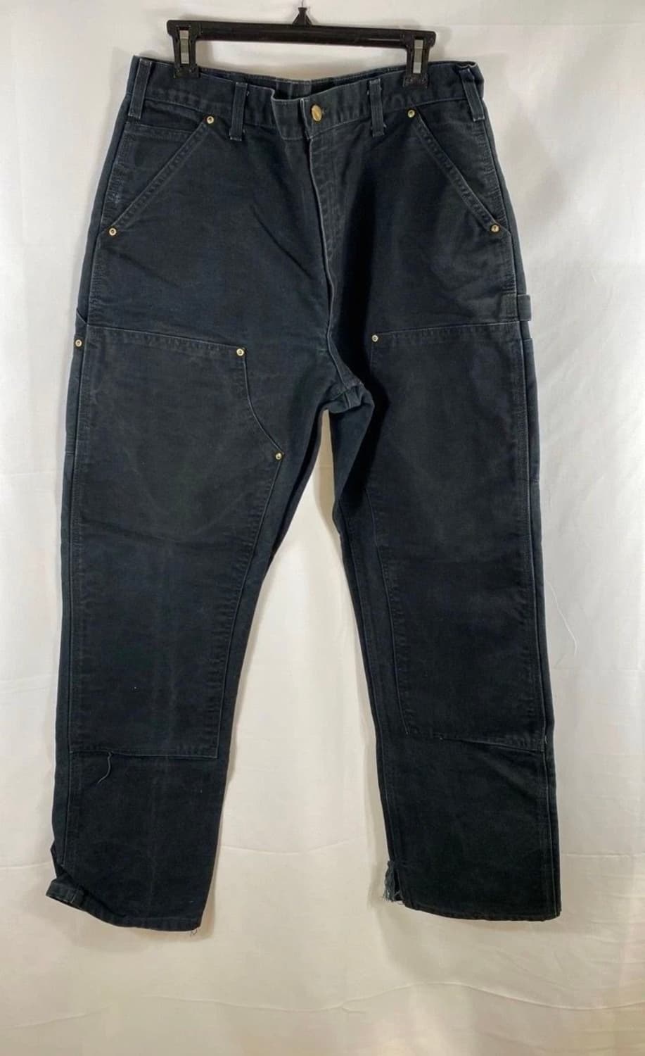 칼하트 더블니 블랙 팬츠 36x32 상품이미지1