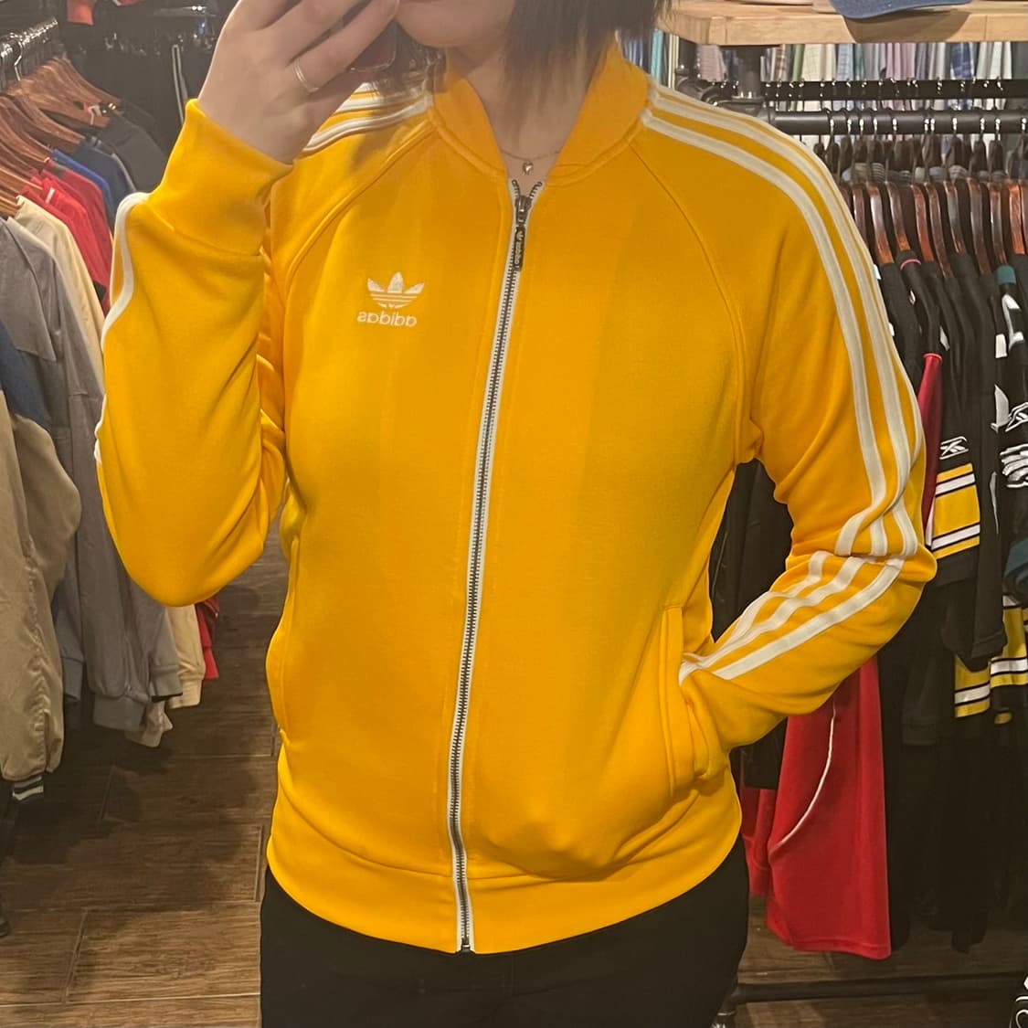 [HI] 아디다스 집업 옐로우 상품이미지2