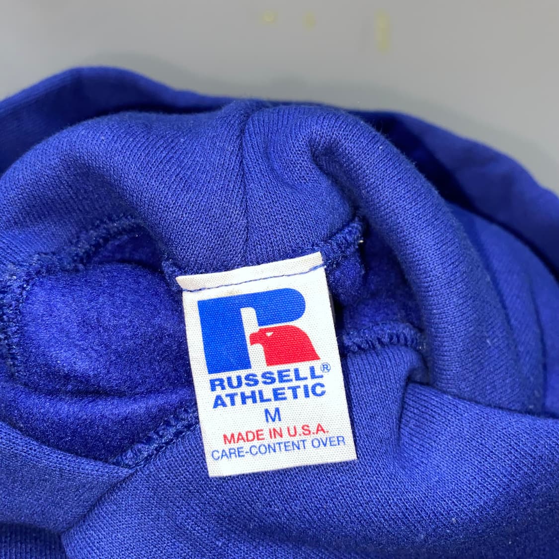 90년대 미제 러셀 에슬레틱 후디 블루 상품이미지3