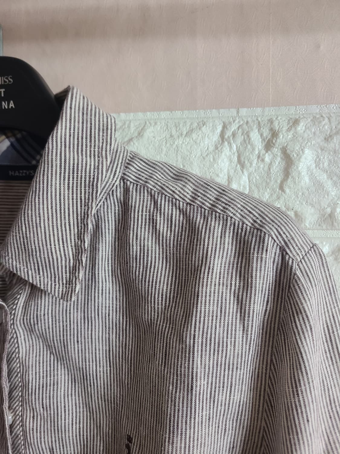 헤지스 스트라이프 셔츠 55 상품이미지2