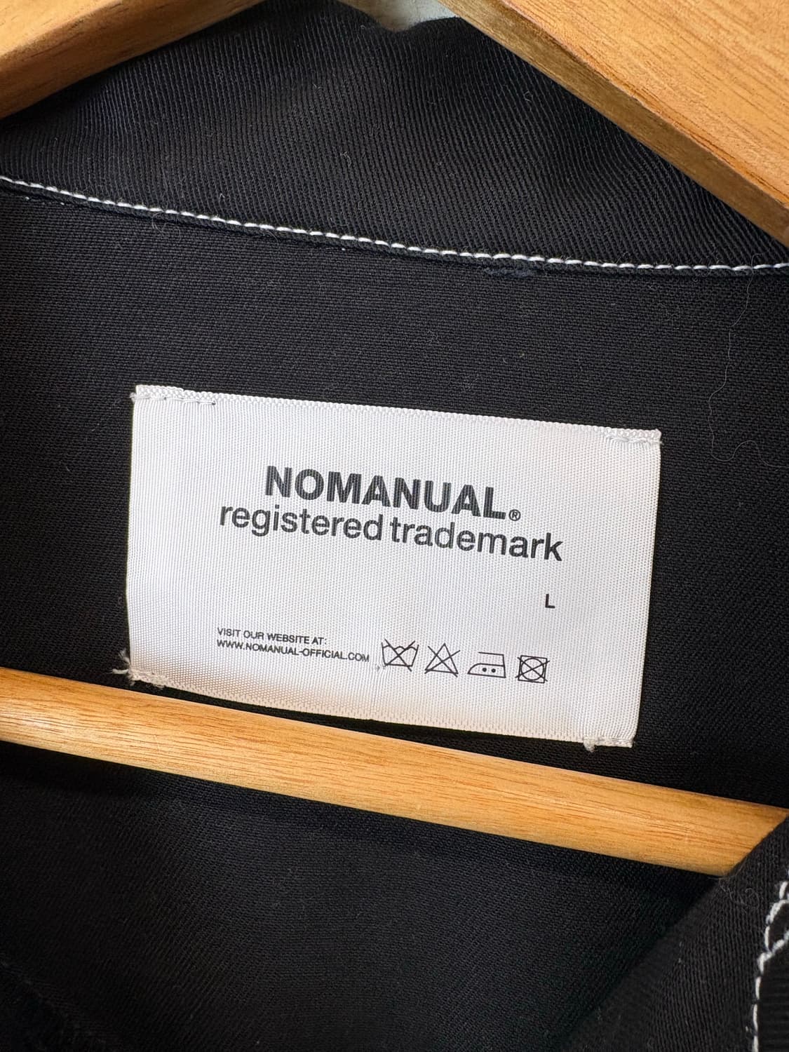 노매뉴얼 스티치 워크자켓 블랙 상품이미지7