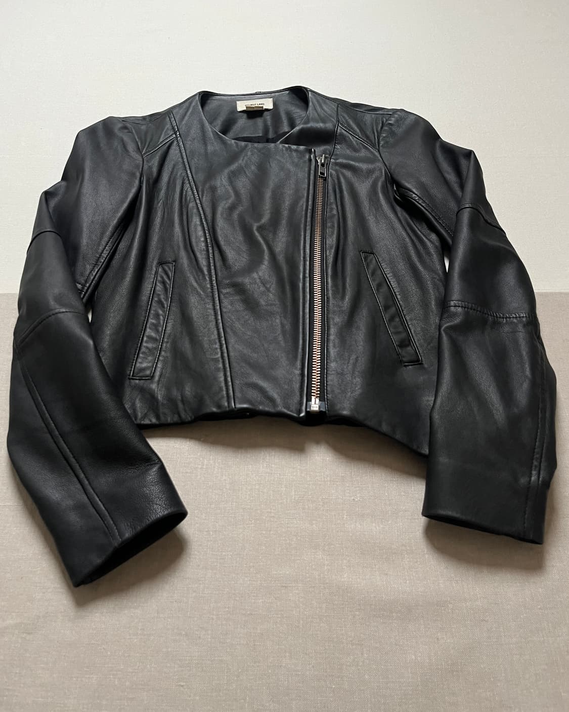 헬무트랭 비대칭 더블 지퍼 레더자켓 helmut lang leather 상품이미지7