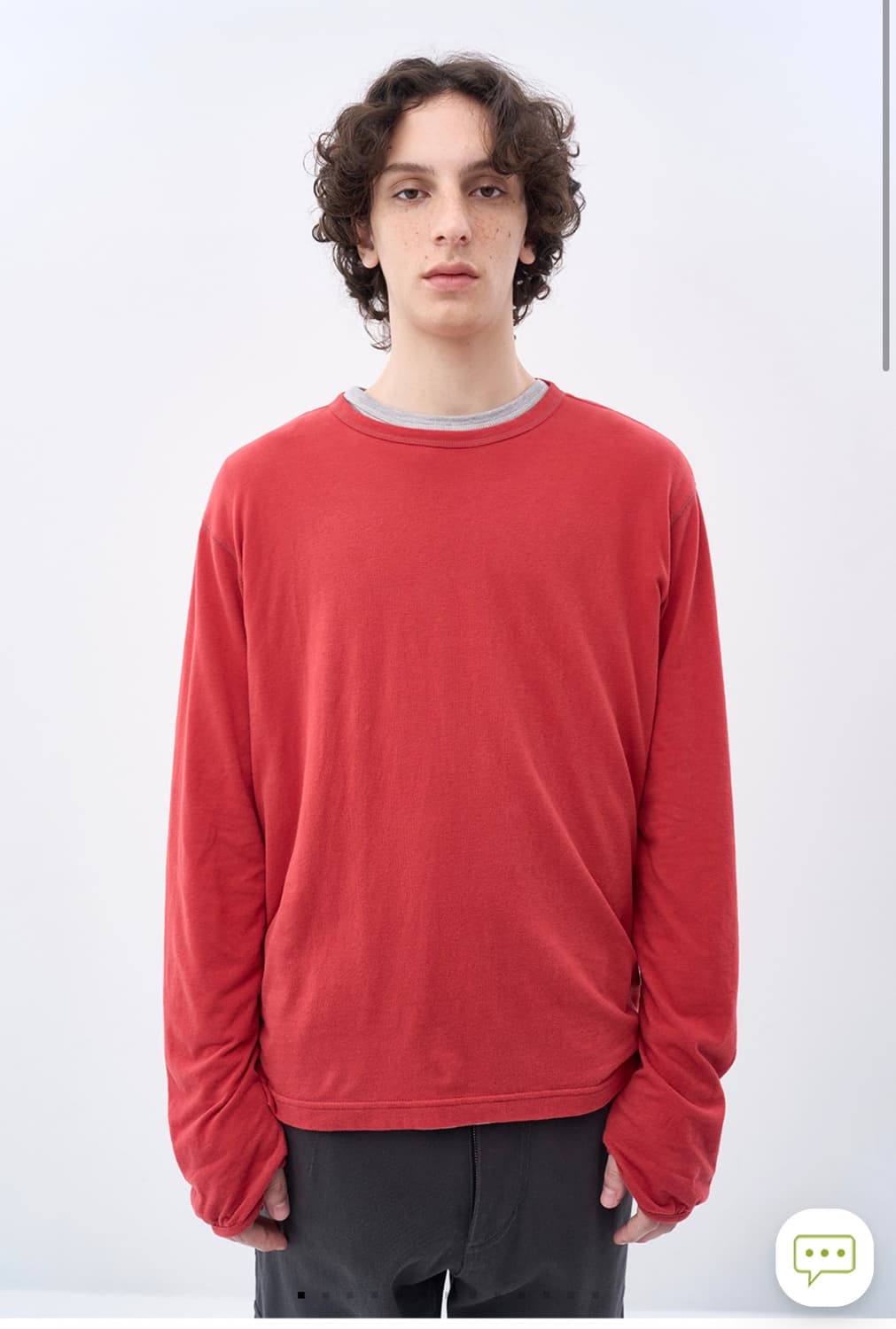 [L] 애프터프레이 울 블렌디드 롱슬리브 상품이미지2