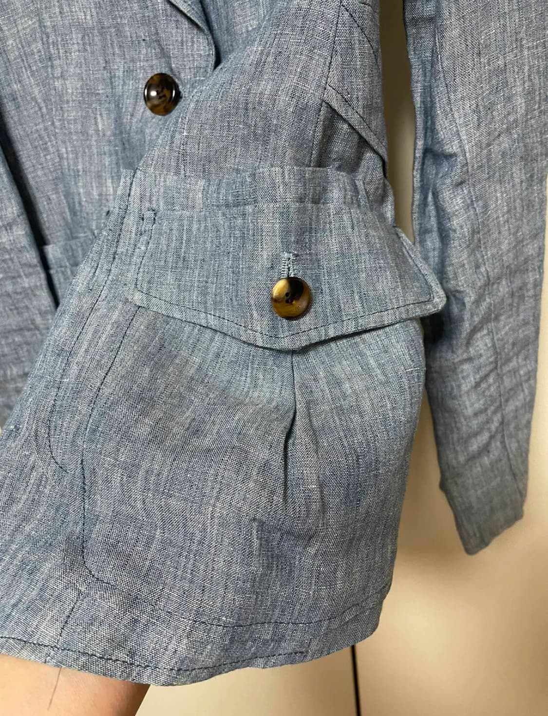 MISSHA 미샤여성 린넨 사파리 자켓 55 사이즈 상품이미지4