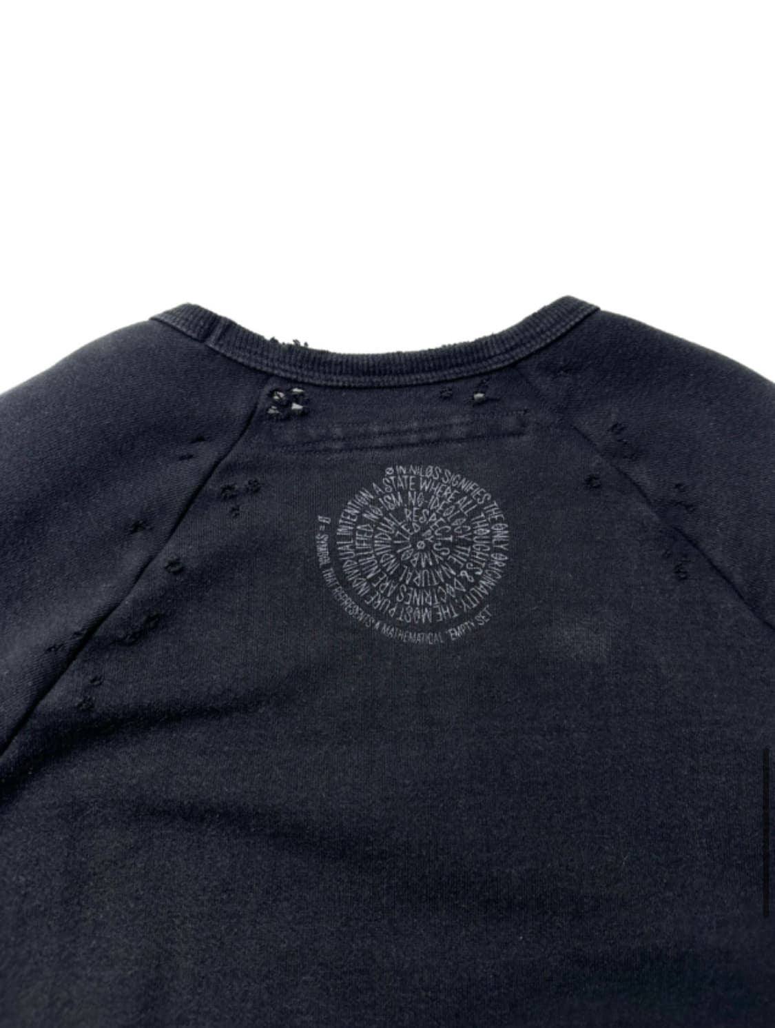 JULIUS Sweatshirt Black 상품이미지5