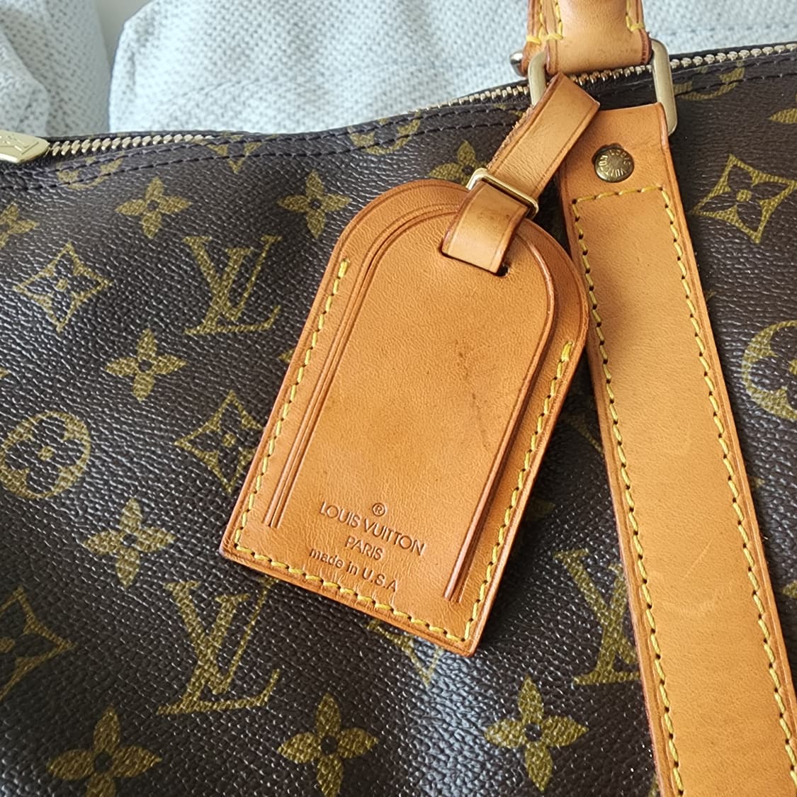 상태최상 루이비통 키폴 55 모노그램 반둘리에 보스턴백 여행가방 상품이미지6