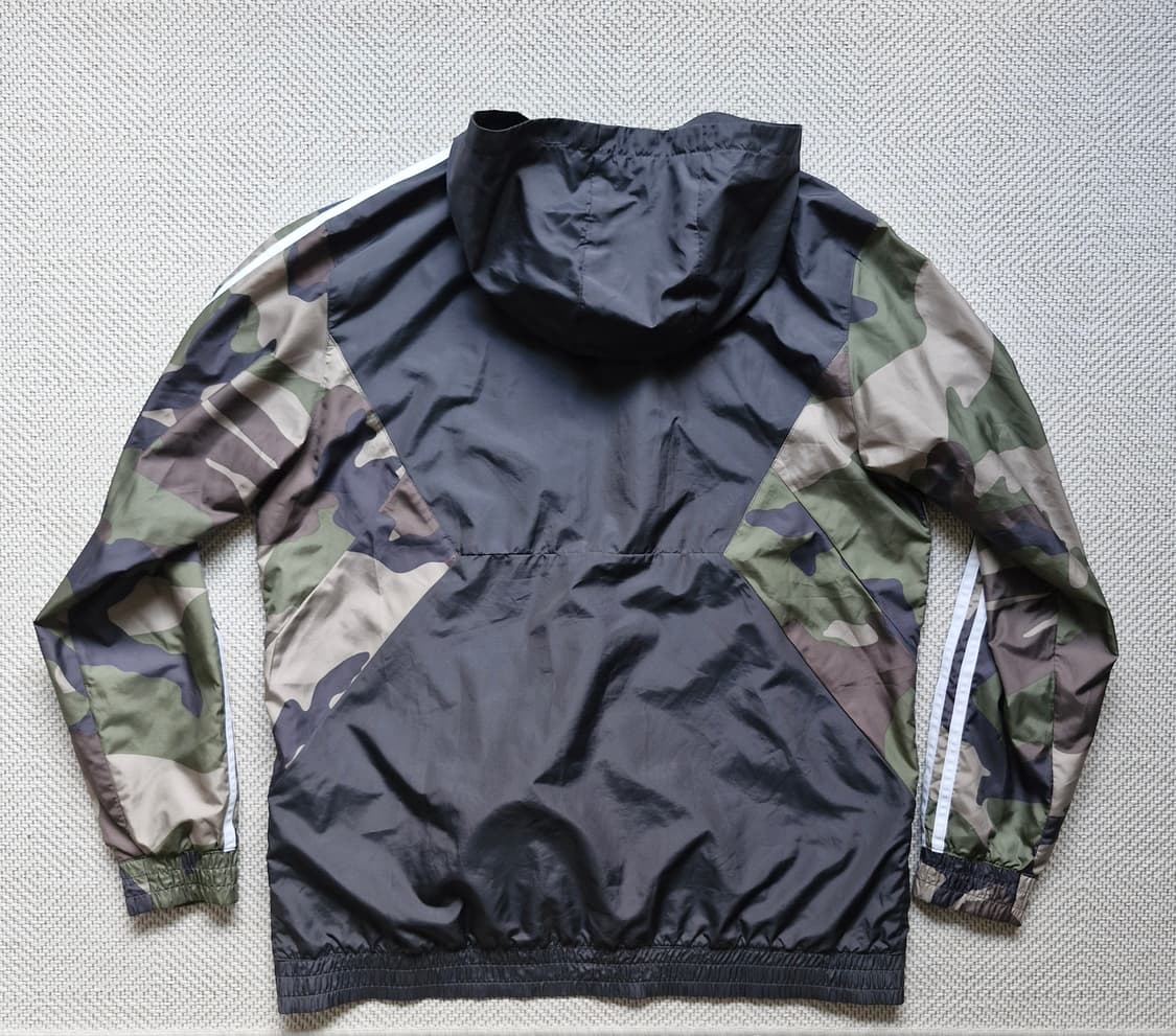 아디다스 카모 삼선 윈드브레이커 L 상품이미지5