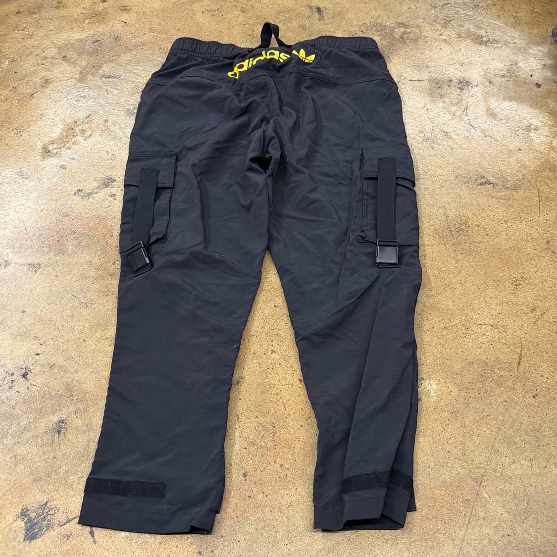 [정품/2XL] 아디다스 블랙 카고 바지 벨트형 b10 상품이미지3