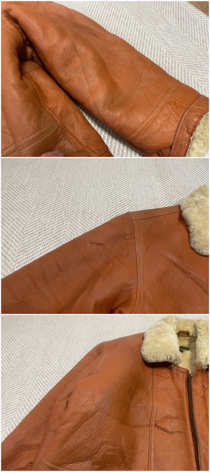 라 마제스트 B-3 리얼 무통 시어링 자켓 J03415 상품이미지7