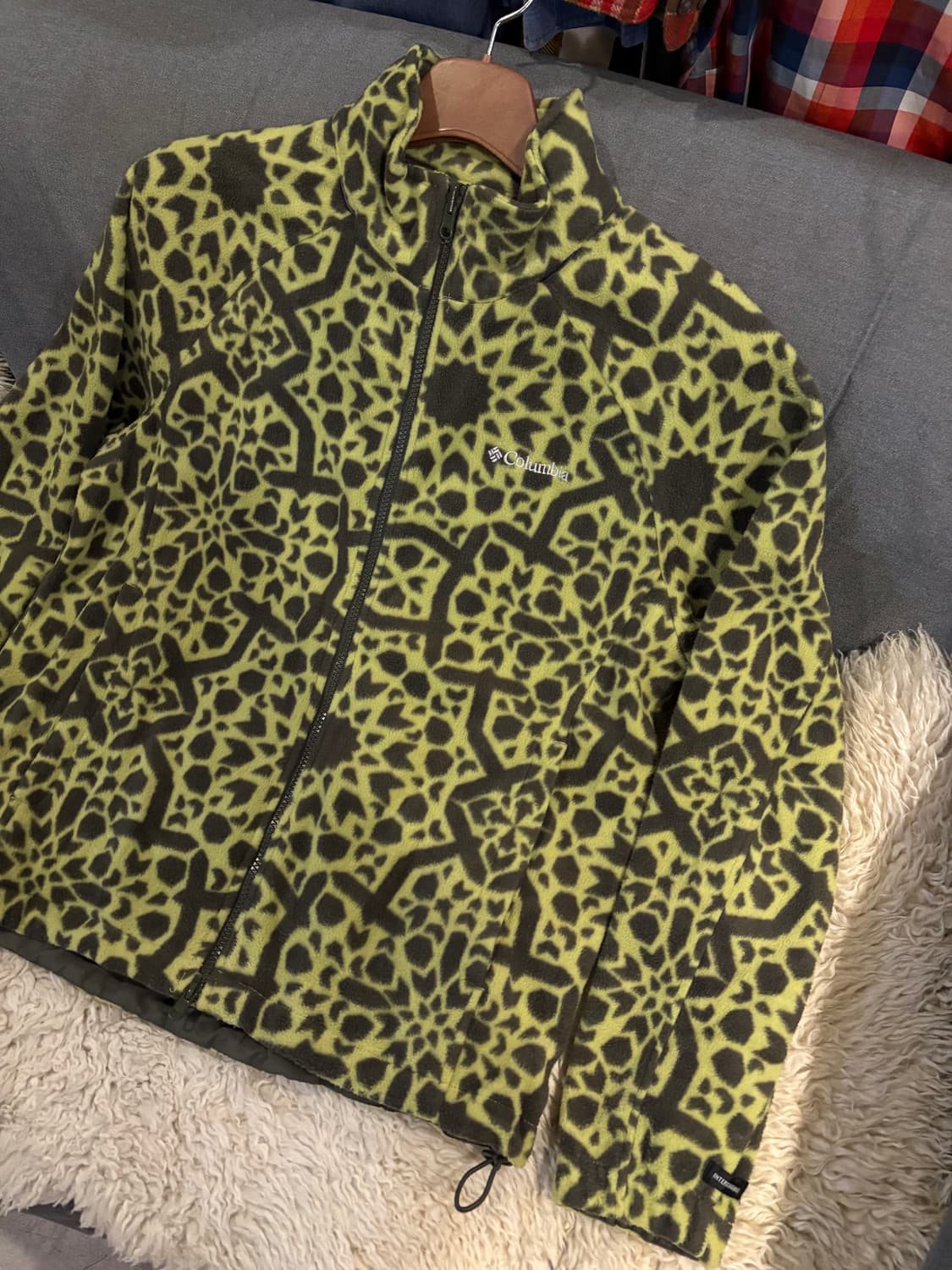 콜롬비아 패턴 후리스 상품이미지2