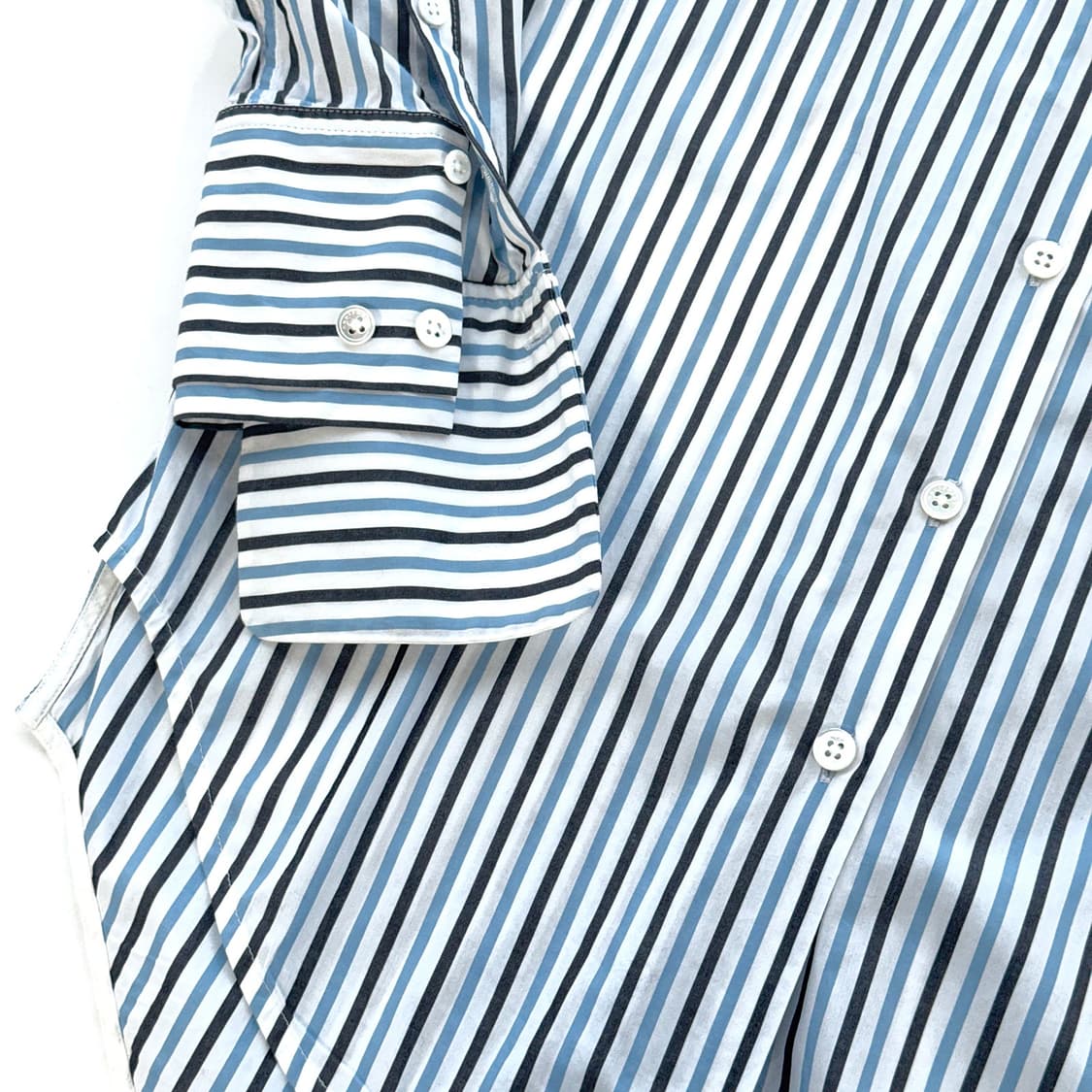 이큅먼트 슬릿 커프 스트라이프 셔츠 상품이미지4