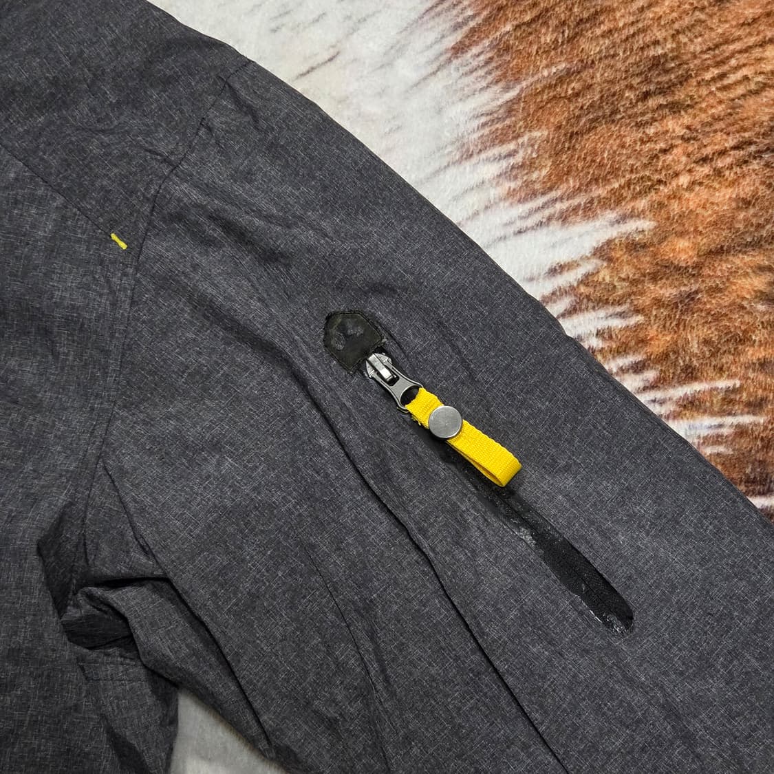 후부 그레이 바람막이 자켓 상품이미지3