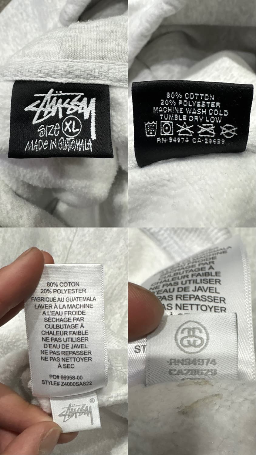 스투시 파리 후드티 상품이미지10