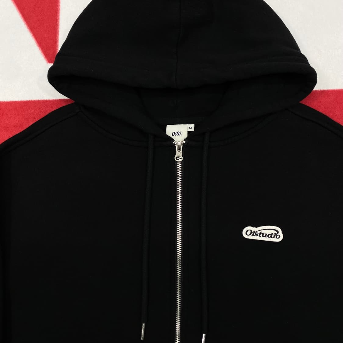 OiOi 오버핏 후드집업 M  상품이미지3