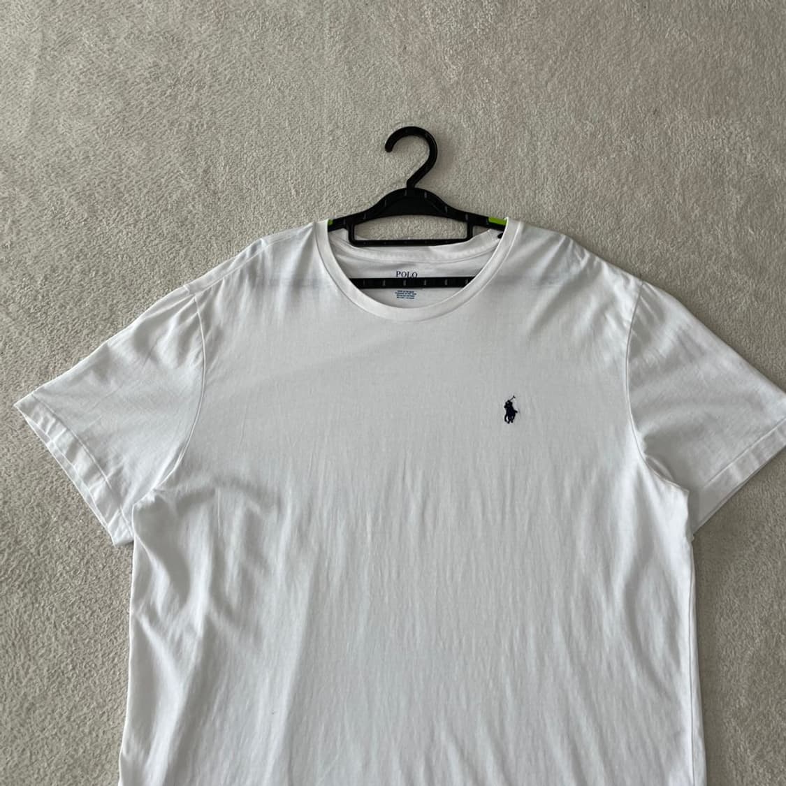 XL 폴로 화이트 반팔티셔츠 상품이미지2