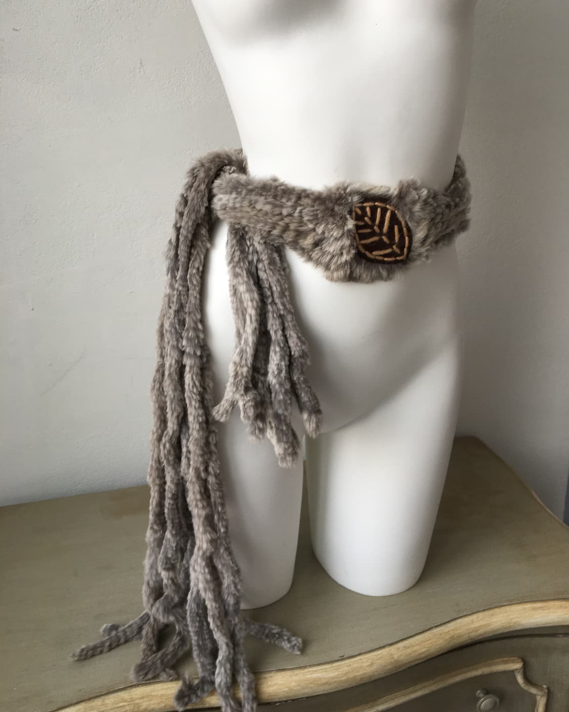 fur belt scarf 상품이미지3