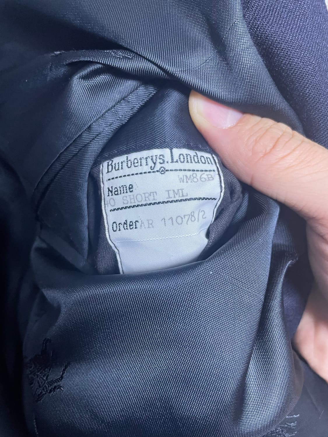 버버리 영국제 2버튼 사이즈 100~105 상품이미지5