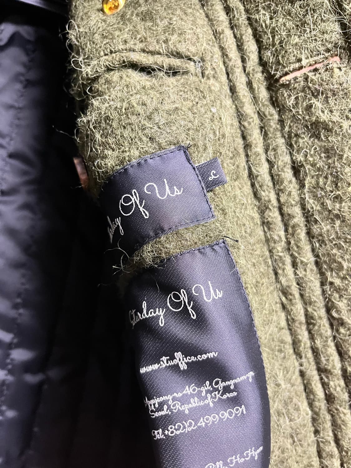 명작) STU 울 밴딩자켓  상품이미지6