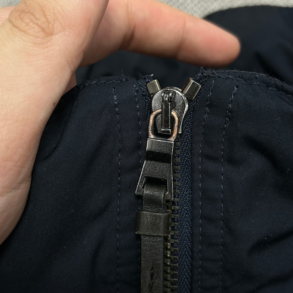 폴로 네이비 폴리쉘 블루종(S) 상품이미지5