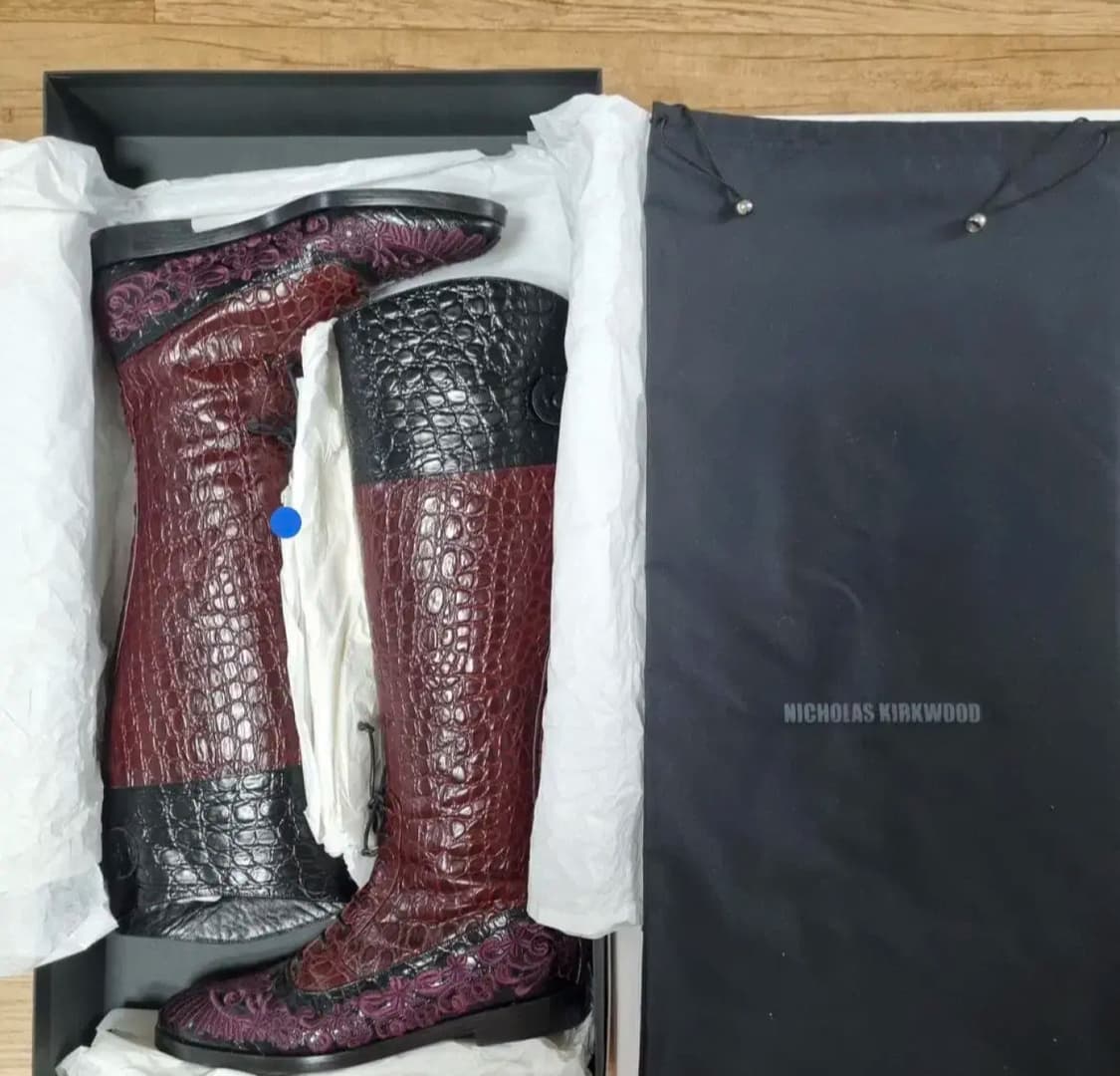 ERDEM xNICHOLAS KIRKWOOD 콜라보 부츠 상품이미지1
