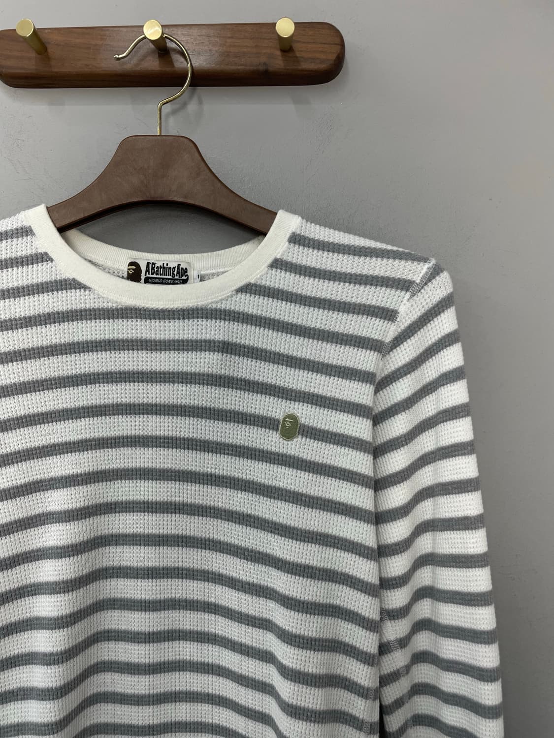 베이프 스트라이프 긴팔 티셔츠 H2483 상품이미지3